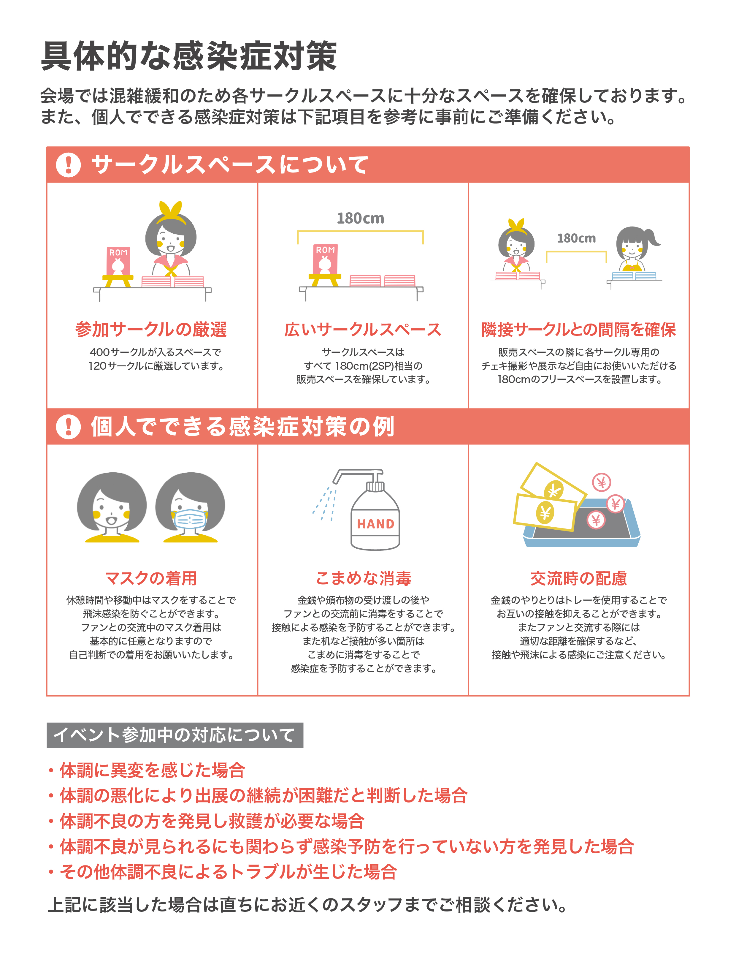 コスケットのコロナ対策